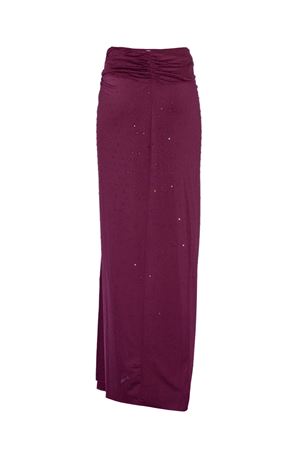 Zohra maxi skirt cabernet lightweight jersey THE ANDAMANE | TM180311BTJP185380